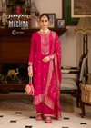 Meghan Vol 3 By Rangoon Jacquard Online Kurti With Bottom Dupatta Wholesale